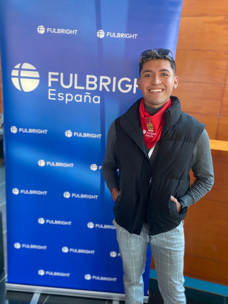 Julio César Manzano at a Fulbright-related convening