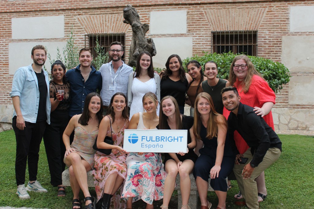 Fulbright España Asturias cohort group photo